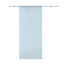 Porta Scorrevole Vetrata 90x205 cm Smerigliata 