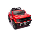Macchina Elettrica per Bambini Ford Raptor 12V con Telecomando Bluetooth Luci LED e Tappetini Rosso