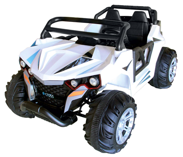 Macchina Elettrica per Bambini 2 Posti 24V Miller E-Cross Bianca online