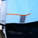 Tenda da Campeggio Impermeabile per 4 Persone 375x240x150 cm 