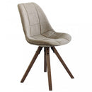 Sedia Aron 48x44x47/84 h cm in Legno Marrone