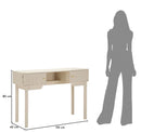 Toeletta Shy 110x40x80 cm in Pino e MDF e Ferro      