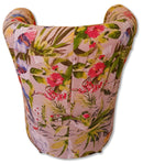 Poltrona Imbottita 65x65x75 cm in Tessuto Renier Tropical