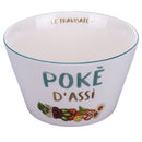 Ciotola Poke Ø6/10,8x9,5 cm in New Bone China VdE Tivoli 1996 Le Travisate Bianco