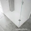 Piatto Doccia in Pietra 80x120 cm Bonussi Ardesia Stone Central Marrone Seconda Scelta