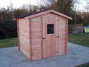 Casetta Box da Giardino 2x2 m Senza Pavimento in Legno Douglas 28mm Dublin