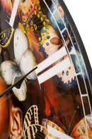 Orologio Kourt 60x4,5x60 cm in MDF Multicolor      