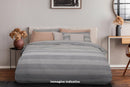 Copripiumino con Federa Stampato in Puro Cotone Cober Trendy Ecru Varie Misure