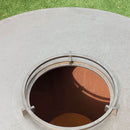 Griglia Piatta per Barbecue Food Bumper Ø24x3 cm in Acciaio Inox   
