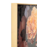 Dipinto su Tela con Cornice Zena 72x4,5x102 cm in Metallo e Abete e Tela      