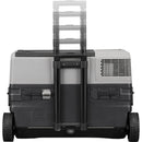 Frigorifero per Auto Barca Camper 42L con Compressore AC/DC 12V e 220V Portatile con Maniglia Grigio