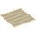 Telo per Pergola 250x255 cm con 10 Fori di Drenaggio in Poliestere Beige