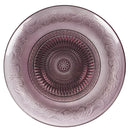 Set 3 Piatti Piani Ø29x2,5 cm  in Vetro VdE Tivoli 1996 Imperial Rosa