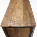 Mobile TV Bridger 150x40x55 h cm in Legno Marrone