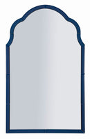Specchio da Muro Tangeri Blu 62x1x100 cm in MDF e Vetro e Specchio Blu      