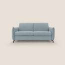 Divano Letto 2 Posti 175x95x96 cm in Tessuto Carta Da Zucchero