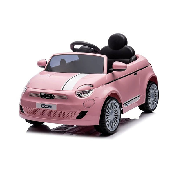 Auto Elettrica per Bambini Licenza Ufficiale Fiat 500e Batteria 12V Luci LED Rosa prezzo