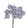 Set 24 Pick Mele Glitter H12,5 cm Silver