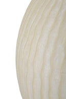 Vaso Icicle Ø36,5x38 cm in Mgo Crema      