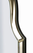 Specchio da Muro Istanbul Oro 60x1x90 cm in MDF e Vetro e Specchio Oro      