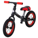 Bicicletta Pedagogica per Bambini 10" Senza Pedali  Nera e Rosso