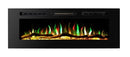 Camino Elettrico da Incasso 46,5x190,5x12,1 cm Effetto Fiamma 1500W Amadeo 75