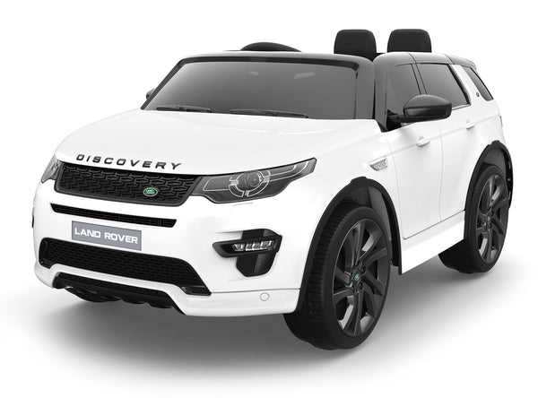 Macchina Elettrica Suv per Bambini 12V con Licenza Land Rover Discovery Bianca online