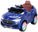 Macchina Elettrica per Bambini 12V con Licenza Maserati Levante Deluxe Blu