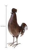 Gallina Decorativa Metallo 54,6 cm
