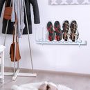 Asciuga Scarpe Elettrico da Parete 60W in Alluminio  Bianco