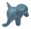 Sgabello Elephant Blu 86x46x56 cm in Polietilene Blu      