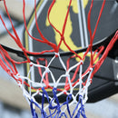 Canestro da Basket Altezza Regolabile in Acciaio con Base 