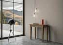 Consolle Allungabile 90-204x48x77 cm in Nobilitato Marrone