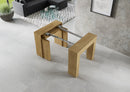 Consolle Allungabile in Legno H78x49x90/307cm Extra Quercia Classica
