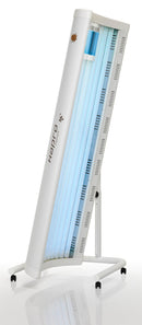 Solarium Orientabile Abbronzante su Ruote con Lampada Viso Ad Alta Pressione Hapro Topaz 10/1