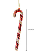 Set 8 Bastoncino Sugar 16,5 cm Rosso/Oro