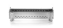 Barbecue per Arrosticini Ompagrill BBQ0066 a Legna o Carbone Uso a Terra o Caminetti Area di Cottura 66x14,5 cm Predisposto per Spiedo In Acciaio Inox