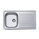 Lavello incasso 86x50 cm destro Samet