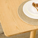 Tavolo Allungabile per 4-6 Persone 80x65/130x76 cm in Legno di Quercia