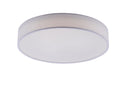 Plafoniera da Interno a LED in Tessuto Bianco