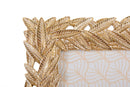 Cornice Solis 26,7x1,8x31,8 cm in Resina e Vetro Oro      