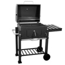 Barbecue a Carbone Carbonella con Doppia Griglia Arizona Nero