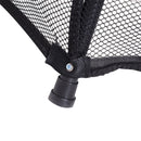Trampolino Tappeto Elastico per Bambini Ø140x162 cm con Rete di Sicurezza Nero e Blu 