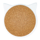 Set 3 Sottobicchieri 10x10x1 cm  in Ceramica VdE Tivoli 1996 Cat