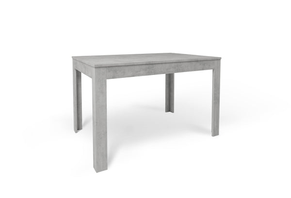 Tavolo Allungabile 120/170x80x75 cm Cemento e Cemento acquista