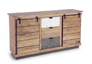 Credenza 2 Ante 3 Cassetti Tudor in Legno