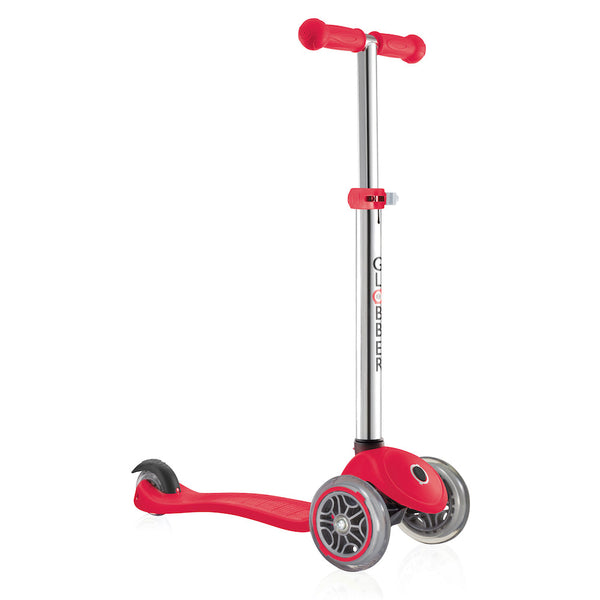 prezzo Monopattino a 3 Ruote Doppia Iniezione 3 Altezze Max 50Kg Globber PRIMO Rosso