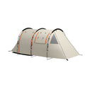 Tenda da Campeggio 4-5 Persone con Copertura Oscurante 460x230x180 cm Impermeabile con Borsa di Trasporto in Poliestere Cachi