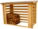 Legnaia 236x119x167 cm Senza Pavimento in Legno Picea Massello 20mm Naturale