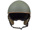 Casco Demi-Jet per Scooter CGM Granada 105G Verde Opaco Varie Misure